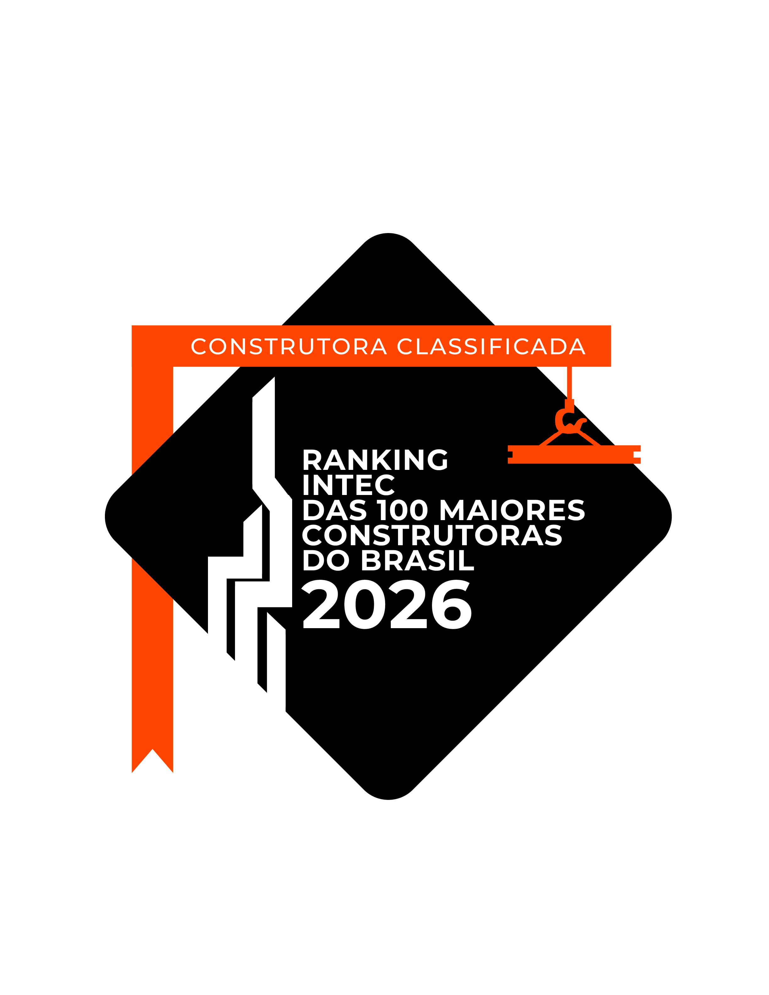 logo As 100 maiores construtoras do Brasil
